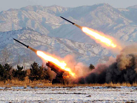 ສປປ.ເກົາຫຼີ ຍິງລູກສອນໄຟໄລຍະສັ້ນ 4 ລູກ